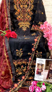 PRE ORDER 15 DAYS - READYMADE EMBROIDERED GEORGETTE PAKISTANI PUNJABI SUITS