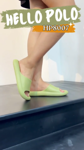 Hello Polo รองเท้าแตะ สุขภาพ สำหรับผู้ชาย หนา 3cm พื้นนู่มุก พื้นหนา กันลื่น รุ่น HP-8007
