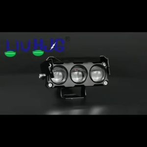 Lampu tembak SQL 3 MATA & 4 MATA led putih kuning 2 warna bisa untuk semua jenis motor