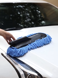 ไม้ปัดฝุ่นรถยนต์ แปรงปัดฝุ่น ไม้ล้างรถ ไม้ปัดฝุ่นไมโครไฟเบอร์ประสิทธิภาพสูง ยืดหดได้ ถอดซักได้