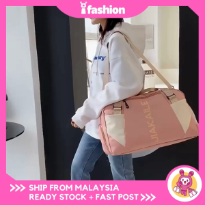 iFASHION 1549 READY STOCK Travel Duffle Luggage Duffel Wet Dry Sport Yoga Gym Bag Shoes Compartment Beg Balik Kampung Bersalin 1549