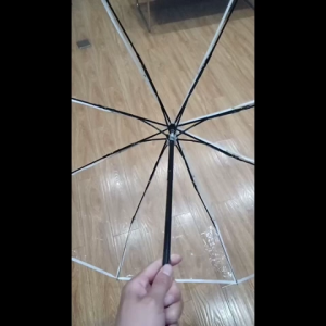 ร่มใส พับ 3 ตอน ร่มสีใส พับได้ พร็อพถ่ายรูป ร่มน่ารัก มินิมอล, 3 ตอน ร่มเเบบใส ร่มพับ คุณภาพดี สไตล์เกาหลี กรุงเทพ