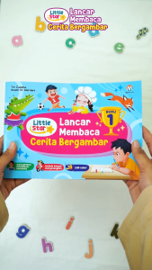 ISI 2 BUKU - Buku Lancar Membaca Cerita Bergambar Buku Membaca Berjenjang untuk Anak Ziyad books Buku Latihan Membaca