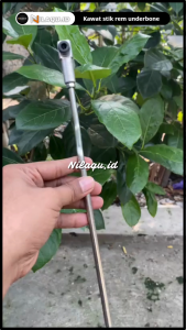 Stick rem belakang chrome kawat rem underbone rx king fizr f1zr jupiter z mx king grand cb gl tiger megapro