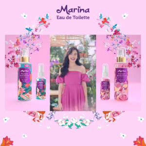 MARINA Eau de Toilette Parfume Long Lasting || Peach Perfect || Royal Velvet || Sweet Romance  || Marina Minyak Wangi