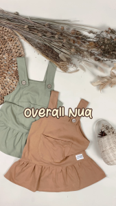 Buai Baby - Overall Nua Untuk Anak Perempuan Bahan Adem Dan Lembut