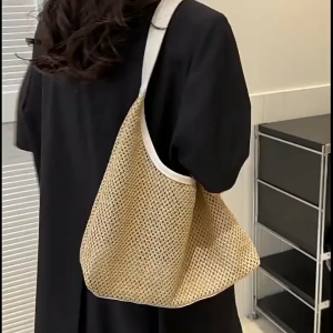 【Cod! Ready!】Totebag Bali tas Shoulder bag Tas rajut Tas wanita tenunan Tas murah Tas travel Tas pantai bali tote bag Handbag