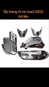 Combo 5 món ốp trang trí xe LEAD 2022 - nay. Lead 2025 lắp được. Phụ tùng phụ kiện
