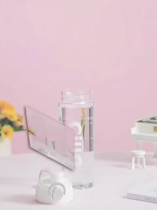 600ml Cille Leak-Proof Tritan BPA-Free Water Bottle 600ml Portable/Cille Botol Air Bebas BPA 600ml Dengan Tali Getah