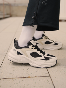 Skechers สเก็ตเชอร์ส รองเท้าลำลองผู้หญิง Women Online Exclusive BOBS Sport Bamina 2 Shoes - 117365-BKW Memory Foam