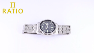 Ratio FreeDiver Professional Sapphire Black Dial Quartz RTF005 200M Mens Watch