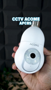 APC8S + Micro SD Kamera Smart CCTV Camera Audio FULL HD 1440P 4MP No Blind Spot 2 Arah Dalam Ruangan Garansi Resmi 1 Tahun