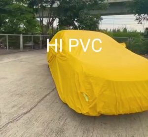 VRC ONLINE ผ้าคลุมรถยนต์งานโชว์รูมของแท้ผ้า HI PVC สีเหลืองToyota Yaris Ativ  อย่างดีหนาพิเศษ ของแท้ ป้องกันแดด และมูลนก