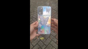 Case Hologram VIVO Y12 Y12i Y15 Y17 Y20 Y12S Y20S Y20SG Y21 Y21A Y21S Y21E Y21T Y33S Y33T Motif ( 3D LOVE ) Softcase Hologram Bening Tebal - Clear Case 2MM - Sofkes Hp - Kesing Lucu - Casing Viral