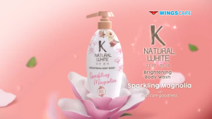 K Natural White Brightening Body Wash 400ml Sabun Mandi Cair