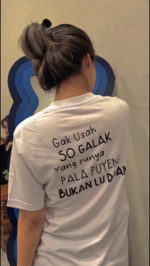 Baju Kaos Gak Usah So Galak Yang Punya Pala Puyeng Bukan Lu Doang! | Tshirt Distro Cotton Combed Nyaman