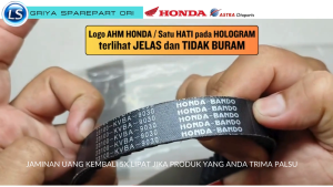 Vanbelt Vario 110 Karbu Original Honda Vanbelt Vario Techno 110 Ori Vanbelt Vario Techno 110 Karbu Asli Vanbelt set Roller Vario 110 Karbu KVB Original Roller Vario Techno 10 Karbu Original Asli Honda Genuine Part