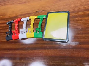 ที่หนีบป้ายราคาสินค้า ตัวหนีบป้ายราคา ที่หนีบป้ายราคา ป้ายSALE ตัวหนีบป้าย สามารถหมุนได้ 360° แบบปรับงอได้