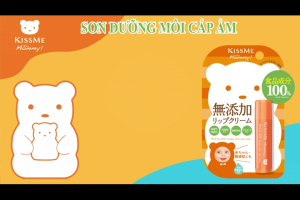 Kem Dưỡng Môi Cấp Ẩm Dạng Thỏi Dành Cho Bé Từ 06 Tháng Tuổi Và Làn Da Nhạy Cảm Kissme Mommy Lip Cream N 2.5g