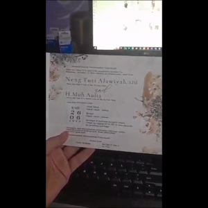 Undangan Pernikahan Griya GS007: Desain Klasik & Elegan