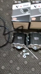 Lampu tembak led cwl d2 laser mini ultra slim 2 warna high low putih kuning