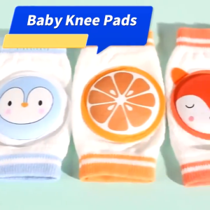 สนับเข่าเด็ก สนับเข่ารองคลานเสริมฟองน้ำนุ่มนิ่มสำหรับเด็กหัดคลาน สนับเข่ารองคลานเด็ก ปกป้องเข่าเด็ก