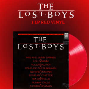 แผ่นเสียง Soundtrack The Lost Boys (Clear Red Vinyl) (แผ่นสีแดงใส) (ใหม่/ซีล) ปี 2022