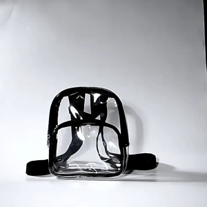 ❣️E2U0217❣️กระเป๋าสะพาย สายคู่ PVC แบบใส