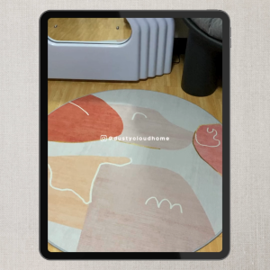 Dusty Cloud Home Indya Round Carpet: A Comprehensive Guide