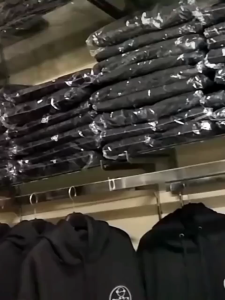 Jaket Hoodie Chrome Hearts Wind Breaker Manhwa Outfit Fleece Tebal