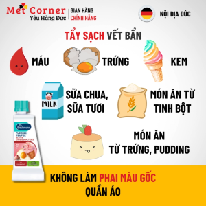 Tẩy vết bẩn máu trứng kem - DrBeckmann - 50ml