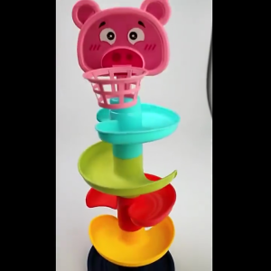 5 Layer Fun Track Slide Rolling Ball Pile Tower Gift for Baby Toys Educational Toys for Kids