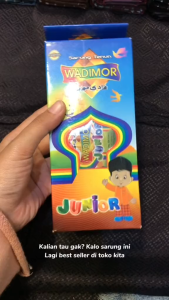 Sarung Anak Wadimor Junior Polos Warna