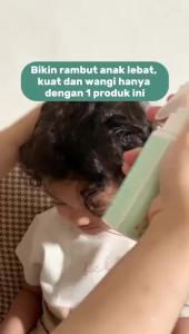 GLOWBY Hair Lotion Bayi dan Anak - Menyuburkan dan Melebatkan Rambut 100ml