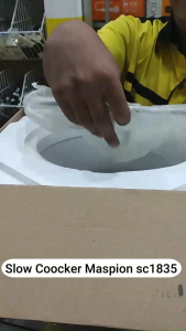 Maspion Slow Cooker 3.5 Liter - MSC1835 - FREE ONGKIR Jabodetabek