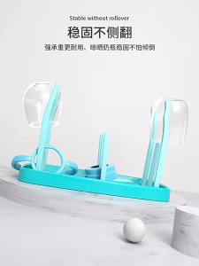 Bottle Drying Rack Foldable Bottle Drainer Infant Baby Bottle Holder