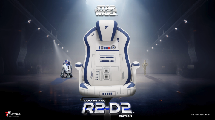 TTRacing Duo V4 Pro R2-D2 Edition Gaming Chair Ergonomic Home