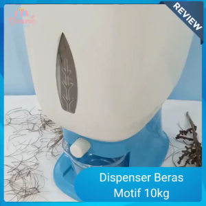 RICE DISPENSER BOX MODERN / Dispenser beras 10 kg / Dispenser box higienis / Dispenser Container multifungsi Tempat Penyimpanan Oatmeal/ Beras/Kacang Hijau Otomatis