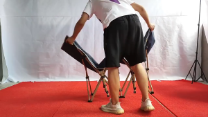 Camping Bed Cot Portable Folding Tent Bed Outdoor Indoor Travel Lightweight Oxford Canvas Tempat Tidur Single Lipat Luar