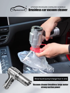 Bymaocar 4in1 car vacuum cleaner 50000PA 120W high power portable vacuum cleaner for Car Home Office Room rechargeable vacuum cleaner vacuum cordless wireless handheld vacuum cleaner vakum kereta tanpa wayar - Lazada