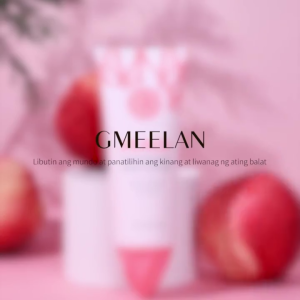 GMEELAN Peach Niacinamide Body Lotion Whitening 100g Mencerahkan Kulit Pelembab Moisturizing Cream Whitening Body Serum [nasa shoop]
