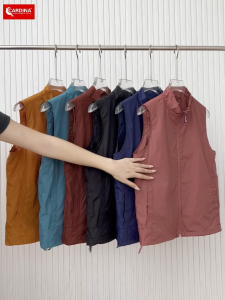 [Voucher 13% đơn 499k] Áo gió gile nam CARDINA chất liệu gió cao cấp cản gió phom ôm vừa khỏe khoắn năng động 3GNM02 Cản Gió Thời Trang - Lazada