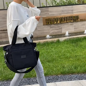 ASCENSION FASHION Large Capacity Waterproof Nylon  Bag Women Bag Shoulder Bag Sling Bag Student Tote Bag