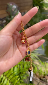 💥สร้อยข้อมือมังกร ข้อมือพลอยแท้ พลอยแท้ไพลินน้ำสวย สีชัดอัญมณีเสริมดวง เครื่องประดับของแท้ สินค้ามีใบรับประกันดูแลตลอดการใช้งาน BING BING