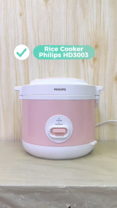 Rice Cooker Philips 1.8L Magic Com 3 in1 Alumunium Pot 3D Heating HD3003