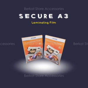 Plastik Laminating Secure A3 100MIC Films Laminating Secure Ukuran A3
