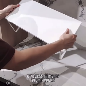 ●SG Stock● Folding Metal Folding Expandable Kitchen Cabinet Tiered Shelves | Retractable Cabinet Shelf | Kitchen Space Saving Shelf | Countertop Storage Rack Cabinet Rack | Kitchen Shelf | Kitchen Rack | Adjustable Organizer Rack| Under Sink Storage Rack