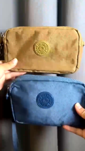 OMYGOOSE Grosiran DOMPET HP WANITA 3 RESLECTING BESAR / DOMPET SELEMPANG WANITA / TAS NYLON WANITA / KIPLING 24112