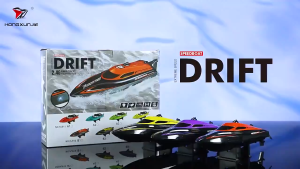 rc speed boat HJ812 flying fish 2.4ghz full propo mainan kapal rc 30cm