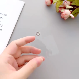 MI-C1106 Gantungan Casing HP Plastik Mika Bening Universal / Cantolan Holder Phone Chain Transparan